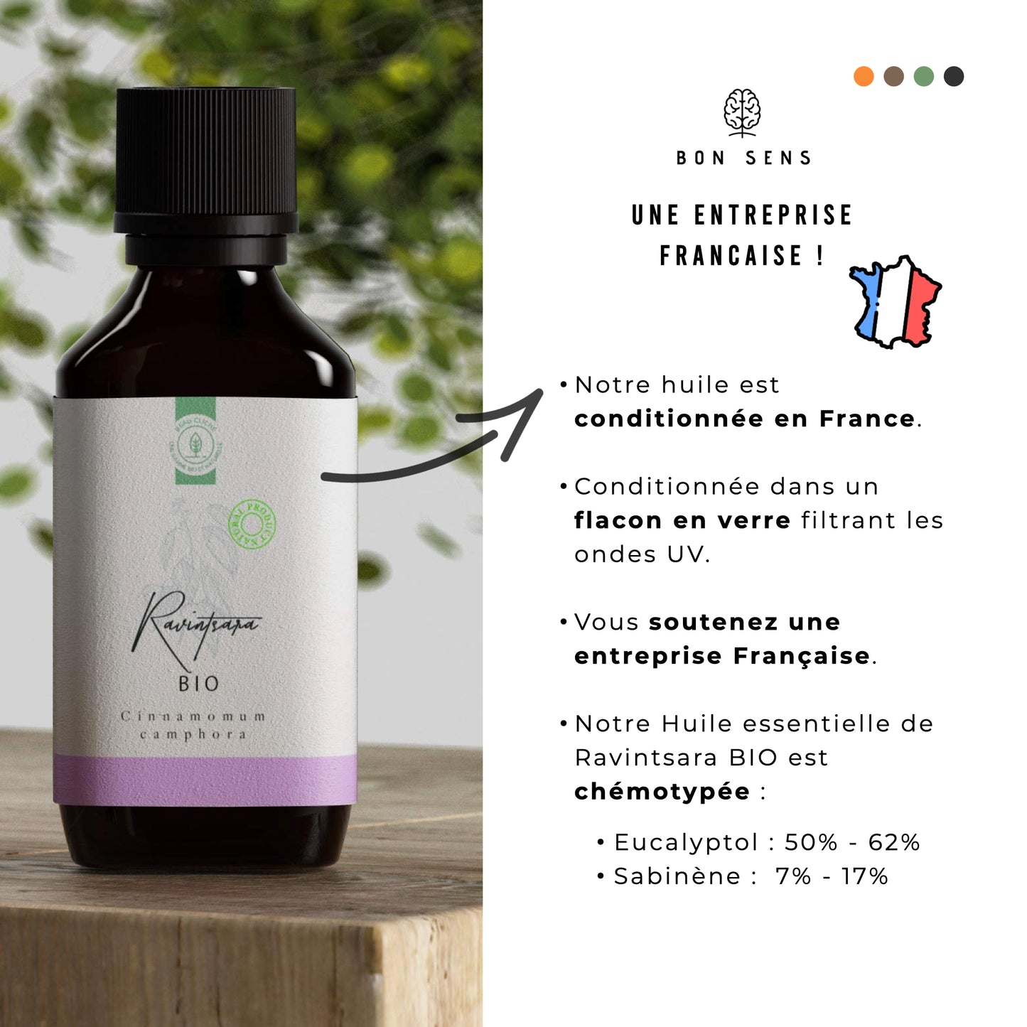 Huile Essentielle de Ravintsara Bio