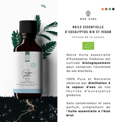 Huile Essentielle d’Eucalyptus Bio